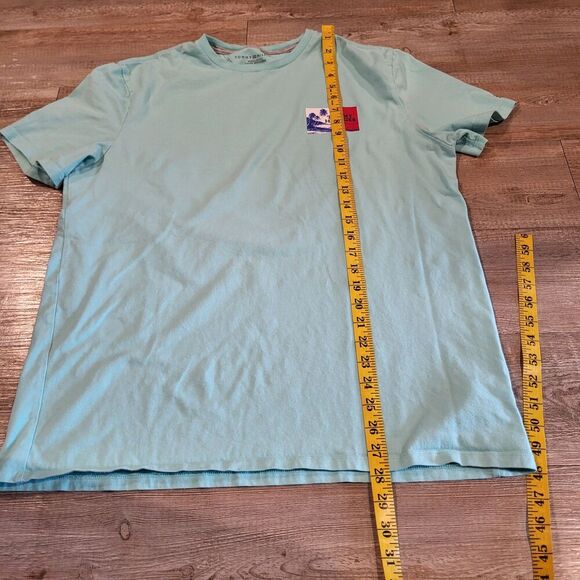 Tommy Hilfiger Palm Tree Graphic Tee Shirt Regular Fit Men's Size Large - Picture 6 of 8